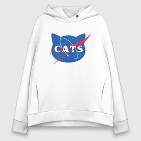 Женское худи Oversize хлопок с принтом Cats NASA , френч-терри — 70% хлопок, 30% полиэстер. Мягкий теплый начес внутри —100% хлопок | боковые карманы, эластичные манжеты и нижняя кромка, капюшон на магнитной кнопке | animal | cat | cute | kitty | meow | nasa | space | друг | животные | киска | кися | китти | космос | кот | котенок | котик | котэ | кошечка | кошка | мур | мяу | питомец