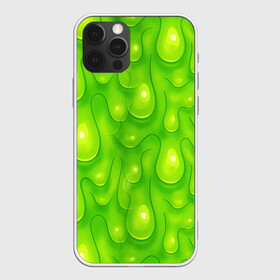 Чехол для iPhone 12 Pro Max с принтом СЛИЗЬ / SLIME / ТЕКСТУРА , Силикон |  | pattern | slime | желе | жидкость | зеленый | мерзко. | слизь | сопли | текстура | узор