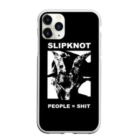 Чехол для iPhone 11 Pro матовый с принтом People shit , Силикон |  | alternative | metall | music | rock | slipknot | slipnot | альтернатива | металл | музыка | рок | слипкнот | слипнот
