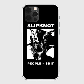 Чехол для iPhone 12 Pro Max с принтом People shit , Силикон |  | alternative | metall | music | rock | slipknot | slipnot | альтернатива | металл | музыка | рок | слипкнот | слипнот