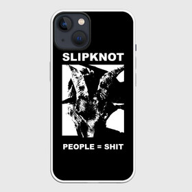 Чехол для iPhone 13 с принтом People shit ,  |  | alternative | metall | music | rock | slipknot | slipnot | альтернатива | металл | музыка | рок | слипкнот | слипнот