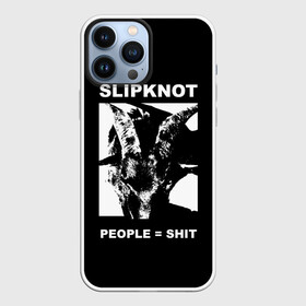 Чехол для iPhone 13 Pro Max с принтом People shit ,  |  | Тематика изображения на принте: alternative | metall | music | rock | slipknot | slipnot | альтернатива | металл | музыка | рок | слипкнот | слипнот