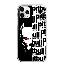 Чехол для iPhone 11 Pro Max матовый с принтом PITBULL SYNDICATE / ПИТБУДЬ , Силикон |  | Тематика изображения на принте: games. | pitbull syndicate | игры | питбудь синдикат | питбуль | разработчик игр | собака | эрик давидыч