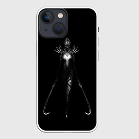 Чехол для iPhone 13 mini с принтом Phantom Assassin   Dota 2 ,  |  | art | b w | digitals 2d | dota 2 | pa | дота 2 | фантомка | ч б | черно белое.