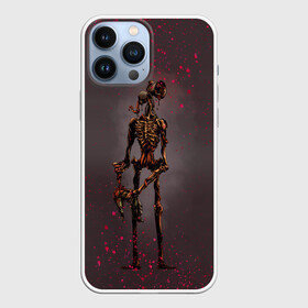 Чехол для iPhone 13 Pro Max с принтом Сиреноголовый Монстр Кровь ,  |  | blood | forest | games | monster | night | siren head | брызги | детям | игры | кровь | лес | монстр | надпись | ночь | пятна | сирена | сиреноголовый | солнце | страшилка | текст | темно | туман | ужастик | хоррор