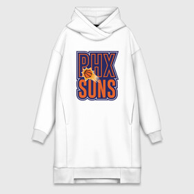 Платье-худи хлопок с принтом PHX Suns ,  |  | basketball | mvp | nba | phoenix | sport | streetball | suns | аризона | баскетбол | игра | крис пол | мяч | нба | санс | спорт | стритбол | тренер | финикс | чемпион