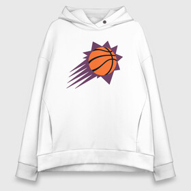 Женское худи Oversize хлопок с принтом Suns Basket , френч-терри — 70% хлопок, 30% полиэстер. Мягкий теплый начес внутри —100% хлопок | боковые карманы, эластичные манжеты и нижняя кромка, капюшон на магнитной кнопке | basketball | mvp | nba | phoenix | sport | streetball | suns | аризона | баскетбол | игра | крис пол | мяч | нба | санс | спорт | стритбол | тренер | финикс | чемпион