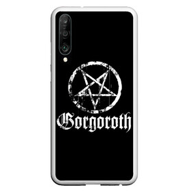 Чехол для Honor P30 с принтом Gorgoroth , Силикон | Область печати: задняя сторона чехла, без боковых панелей | Тематика изображения на принте: blackmetal | gorgoroth | metal | rock | блэк метал | горгоротх | группы | рок | роцк