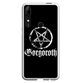 Чехол для Honor P Smart Z с принтом Gorgoroth , Силикон | Область печати: задняя сторона чехла, без боковых панелей | Тематика изображения на принте: blackmetal | gorgoroth | metal | rock | блэк метал | горгоротх | группы | рок | роцк