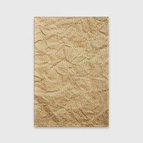 Обложка для паспорта матовая кожа с принтом БУМАЖНАЯ ТЕКСТУРА , натуральная матовая кожа | размер 19,3 х 13,7 см; прозрачные пластиковые крепления | grey | papper | texture | бумага | картон | лист | мятая | паттерн | сгибы | серый | текстура | упаковка