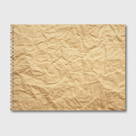 Альбом для рисования с принтом БУМАЖНАЯ ТЕКСТУРА , 100% бумага
 | матовая бумага, плотность 200 мг. | grey | papper | texture | бумага | картон | лист | мятая | паттерн | сгибы | серый | текстура | упаковка