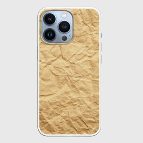 Чехол для iPhone 13 Pro с принтом БУМАЖНАЯ ТЕКСТУРА ,  |  | Тематика изображения на принте: grey | papper | texture | бумага | картон | лист | мятая | паттерн | сгибы | серый | текстура | упаковка