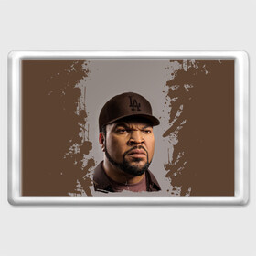 Магнит 45*70 с принтом Ice Cube | Айс Куб (Z) , Пластик | Размер: 78*52 мм; Размер печати: 70*45 | Тематика изображения на принте: ice cube | oshea jackson | rap | айс куб | айс кьюб | реп | репер | рэпер | хип хоп