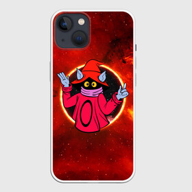 Чехол для iPhone 13 с принтом COSMO ORKO | ВОЛШЕБНИК ОРКО (Z) ,  |  | he man | masters of the universe | mult | orka | orko | властелины вселенной | волшебник | мульт | мультфильм | орка | орко