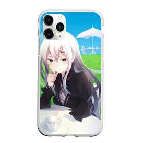 Чехол для iPhone 11 Pro матовый с принтом Echidna , Силикон |  | anime | echidna | greed | re zero | subaru | аниме | ехидна | жадность | жизнь с нуля в альтернативном мире.ре зеро | субару