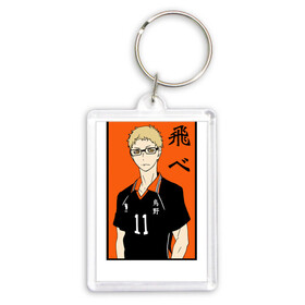 Брелок прямоугольный 35*50 с принтом Кей Цукишима Haikyuu ,  |  | haikyu | haikyuu | hinata shoyo | tsukishima kei | v лига | volleyball | аниме волейбол | волейбол | волейбол аниме | карасуно | кей цукишима | сёё хината | хината шое | шоё хината