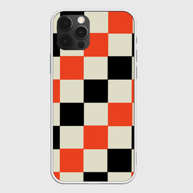 Чехол для iPhone 12 Pro Max с принтом Образец шахматной доски , Силикон |  | блоки | вектор | геометрический | графический | модульный | символ | узор | шахматная доска