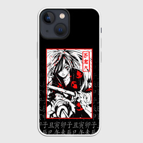 Чехол для iPhone 13 mini с принтом ДОРОРО   DORORO   ХЯККИМАРУ ,  |  | anime | dororo | manga. | аниме | джукай | дороро | манга | мио | нуи но ката | оджия | такебо | тахомару | хяккимару