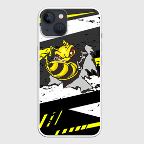 Чехол для iPhone 13 с принтом Оса 3D ,  |  | 3d | жало | мед | насекомое | оса | пчела