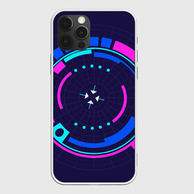 Чехол для iPhone 12 Pro Max с принтом Розовый Синий Киберпанк , Силикон |  | жанр | научный | фантастика | фантастический | цифровые технологии