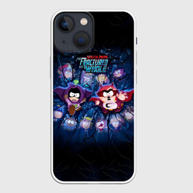 Чехол для iPhone 13 mini с принтом Супергеройская команда ,  |  | cartman | south park | мульт | мультфильм | эрик картман | южный парк