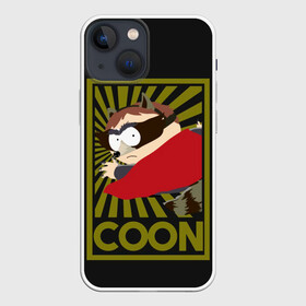 Чехол для iPhone 13 mini с принтом COON ,  |  | cartman | south park | мульт | мультфильм | эрик картман | южный парк