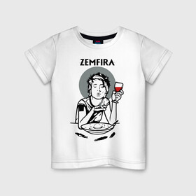 Детская футболка хлопок с принтом ZEMFIRA | Земфира , 100% хлопок | круглый вырез горловины, полуприлегающий силуэт, длина до линии бедер | Тематика изображения на принте: group | russian rock | zemfira | zемфира | автор исполнитель | группа | женский | земфира | земфирка | земфирочка | инди рок | композитор | певица | писательница | поп рок | поэтесса | рамазанова | русский рок