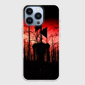 Чехол для iPhone 13 Pro с принтом Сиреноголовый Кровавый Лес ,  |  | forest | games | monster | night | siren head | детям | игры | лес | монстр | надпись | ночь | сирена | сиреноголовый | солнце | страшилка | текст | темно | туман | ужастик | хоррор