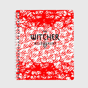 Тетрадь с принтом The Witcher , 100% бумага | 48 листов, плотность листов — 60 г/м2, плотность картонной обложки — 250 г/м2. Листы скреплены сбоку удобной пружинной спиралью. Уголки страниц и обложки скругленные. Цвет линий — светло-серый
 | evoice erebus | geralt | netflix | the witcher | the witcher wild hunt | witcher | ведьмак | ведьмак 3 | ведьмак 3 дикая охота | геральт | дикая охота | игры | летсплей