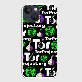 Чехол для iPhone 13 mini с принтом ТОР   TOR PROJECT BROWSER ,  |  | Тематика изображения на принте: tor browser | torproject | анонимность | анонимный браузер | взлом | даркнет | зеркала | луковица | тор браузер | хакер | черный интернет.