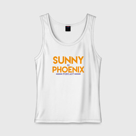 Женская майка хлопок с принтом Sunny In Phoenix , 95% хлопок, 5% эластан |  | basketball | mvp | nba | phoenix | sport | streetball | suns | аризона | баскетбол | игра | крис пол | мяч | нба | санс | спорт | стритбол | тренер | финикс | чемпион