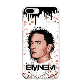 Чехол для iPhone 7Plus/8 Plus матовый с принтом EMINEM | ЭМИНЕМ (Z) , Силикон | Область печати: задняя сторона чехла, без боковых панелей | eminem | rap | еминем | зарубежный реп | реп | эминем