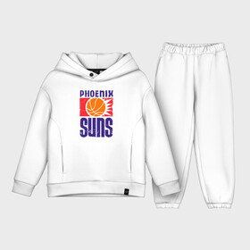 Детский костюм хлопок Oversize с принтом Phoenix Suns ,  |  | basketball | mvp | nba | phoenix | sport | streetball | suns | аризона | баскетбол | игра | крис пол | мяч | нба | санс | спорт | стритбол | тренер | финикс | чемпион