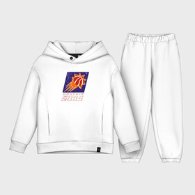 Детский костюм хлопок Oversize с принтом НБА   Финикс ,  |  | basketball | mvp | nba | phoenix | sport | streetball | suns | аризона | баскетбол | игра | крис пол | мяч | нба | санс | спорт | стритбол | тренер | финикс | чемпион