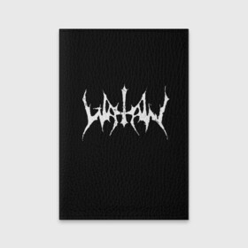 Обложка для паспорта матовая кожа с принтом Watain , натуральная матовая кожа | размер 19,3 х 13,7 см; прозрачные пластиковые крепления | black metal | rock | watain | блэк метал | ватайн | группы | метал | рок