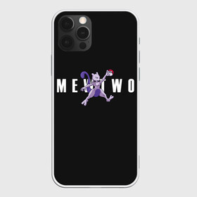 Чехол для iPhone 12 Pro Max с принтом Mewtwo x nba , Силикон |  | anime | mew two | nba | pokemon | poket monster | poketmon | аниме | анимэ | баскетбол | карманные монстры | мью ту | нба | покемон