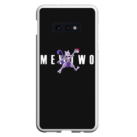 Чехол для Samsung S10E с принтом Mewtwo x nba , Силикон | Область печати: задняя сторона чехла, без боковых панелей | anime | mew two | nba | pokemon | poket monster | poketmon | аниме | анимэ | баскетбол | карманные монстры | мью ту | нба | покемон