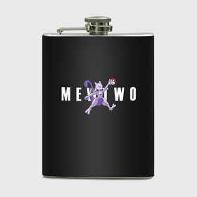 Фляга с принтом Mewtwo x nba , металлический корпус | емкость 0,22 л, размер 125 х 94 мм. Виниловая наклейка запечатывается полностью | anime | mew two | nba | pokemon | poket monster | poketmon | аниме | анимэ | баскетбол | карманные монстры | мью ту | нба | покемон