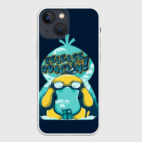 Чехол для iPhone 13 mini с принтом Монстр Псайдак ,  |  | anime | pokemon | poket monster | poketmon | аниме | анимэ | карманные монстры | покемон | псайдак | утка