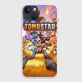 Чехол для iPhone 13 с принтом TombStar | ТомбСтар (Z) ,  |  | andy sum | game | gamer | marcus grambau | no more robots | play | roguelike | tomb star | tombstar | аркада | игра | мрачное сердце | рогалик | твин стик | шутер | экшен