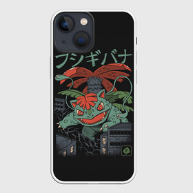 Чехол для iPhone 13 mini с принтом Монстр Венузавр ,  |  | anime | pokemon | poket monster | poketmon | аниме | анимэ | венузавр | кайдзю | карманные монстры | покемон