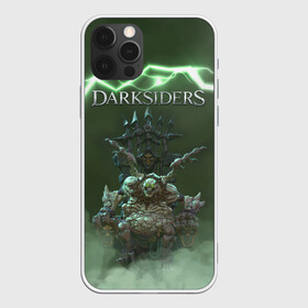 Чехол для iPhone 12 Pro с принтом Darksiders | Гнев Войны (Z) , силикон | область печати: задняя сторона чехла, без боковых панелей | azrael | darksiders | darksiders 2 | darksiders 3 | griever | silitha | tiamat | ulthane | vulgrim | wrath of war | всадник апокалипсиса | гнев войны | обугленный совет | руина | ультэйн | чёрный молот