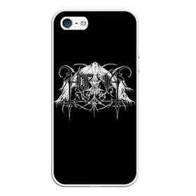 Чехол для iPhone 5/5S матовый с принтом Horna , Силикон | Область печати: задняя сторона чехла, без боковых панелей | black metal | horna | metal | rock | группа | метал | рок | роцк | хорна