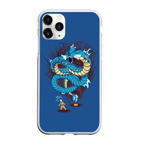 Чехол для iPhone 11 Pro Max матовый с принтом Gyarados , Силикон |  | anime | dragon ball | pokemon | poket monster | poketmon | аниме | анимэ | гирадос | драконий жемчуг | карманные монстры | покемон