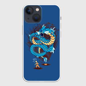 Чехол для iPhone 13 mini с принтом Gyarados ,  |  | anime | dragon ball | pokemon | poket monster | poketmon | аниме | анимэ | гирадос | драконий жемчуг | карманные монстры | покемон
