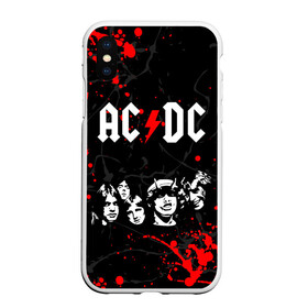 Чехол для iPhone XS Max матовый с принтом AC DC HIGHWAY TO HELL , Силикон | Область печати: задняя сторона чехла, без боковых панелей | Тематика изображения на принте: ac dc | angus young. | back in black | brian johnson | hells bells | highway to hell | rock | thunderstruck | tnt | ангус янг | брайан джонсон | группа | музыка | рок | эйси диси