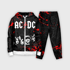 Детский костюм 3D с принтом AC DC HIGHWAY TO HELL ,  |  | ac dc | angus young. | back in black | brian johnson | hells bells | highway to hell | rock | thunderstruck | tnt | ангус янг | брайан джонсон | группа | музыка | рок | эйси диси