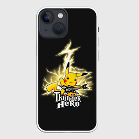 Чехол для iPhone 13 mini с принтом Герой грома ,  |  | anime | pikachu | pokemon | poket monster | poketmon | аниме | анимэ | карманные монстры | пикачу | покемон