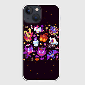 Чехол для iPhone 13 mini с принтом Покемоны на Хэллоуин ,  |  | anime | halloween | pokemon | poket monster | poketmon | аниме | анимэ | карманные монстры | покемон | хэллоуин