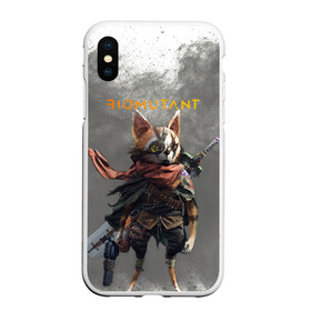 Чехол для iPhone XS Max матовый с принтом BIOMUTANT | БИОМУТАНТ (Z) , Силикон | Область печати: задняя сторона чехла, без боковых панелей | Тематика изображения на принте: biomutant | commando | cyfreaks | damdon | dead eye | hyra | mercenary | primal | rpg | saboteur | sentinel | биомутант | дамдон | диверсант | кунг фу сказка | постапокалиптический мир | рпг